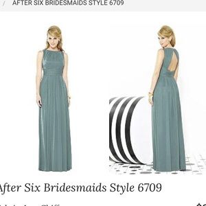 BEAUTIFUL full length dress - bridal party or prom